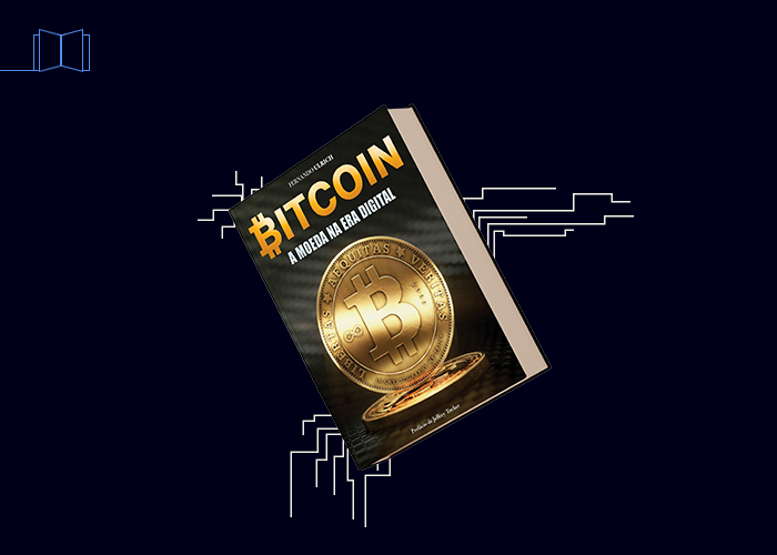Mockup com a capa do livro: Bitcoin - A moeda na era digital
