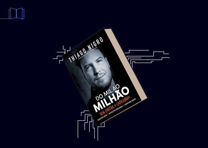 Mockup com a capa do livro: Do mil ao milhão