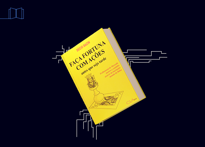 Mockup com a capa do livro: Faça Fortuna com Ações